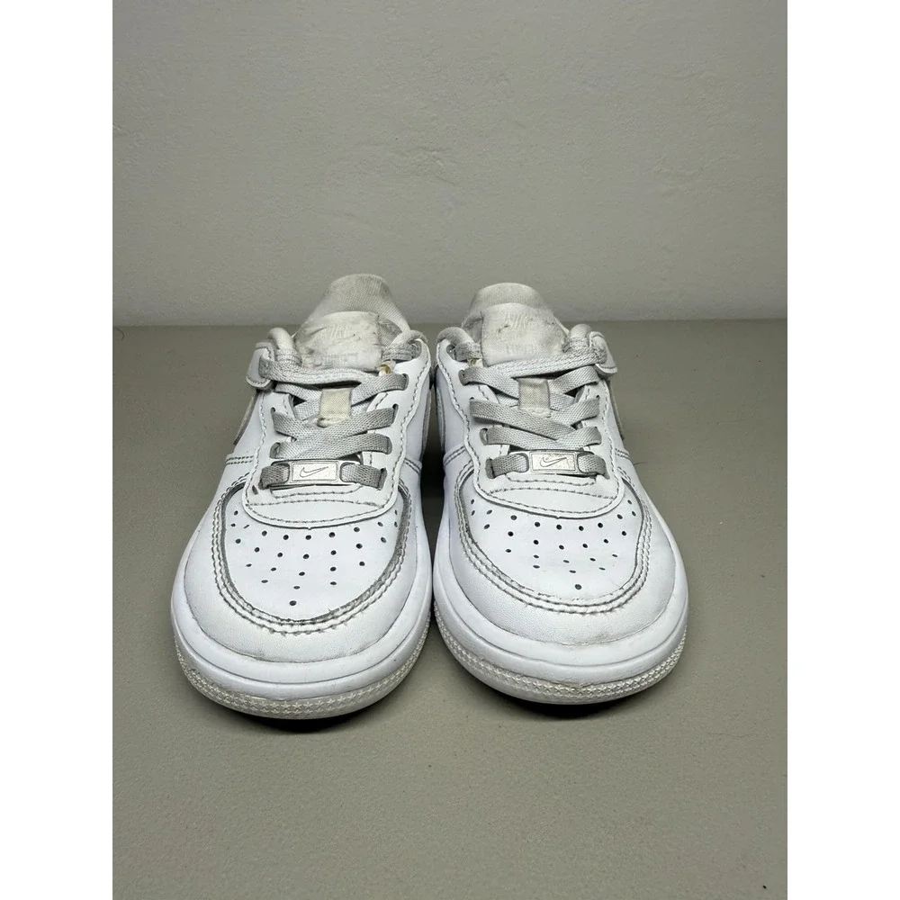 Nike Air Force 1 FN0237-111 White Unisex Kids Athletic Sneaker US 8C